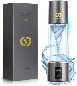 Hydrogen Water Bottle Generator – Up to 6400PPB Pure Hydrogen | IHSA Certified SPE/PEM Tech | Portable Hydrogen Water Bottle for Better Hydration, Recovery & a Thoughtful Wellness Gift