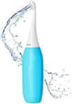 The Original HAPPYPO Butt Shower (Color: Light Blue) l Portable Bidet with Travel Bag l Known from German Shark Tank l The Easy-Bidet 2.0 Replaces Wet Wipes l Portable Bidet for Travel