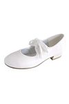 Roch Valley Low Heel PU Tap Shoes C11 White