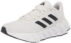 adidas Men's Switch Run, White/Black/Halo Silver, 9