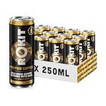 Rokit - High-Protein Iced Coffee Latte, Cold Brew Espresso Blend with 18g Protein, Ready to Drink Canned Coffee, 12 x 250ml Can