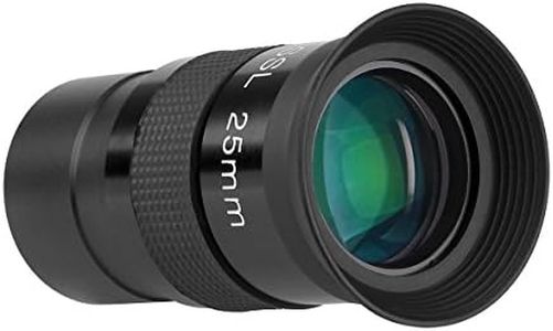 SVBONY Telescope Lenses 25mm Eyepiece Lense Telescopes Eyepieces 1.25” Lens Fully Coated Telescope Lenses Plossl 40-Deg for Astronomy Telescope