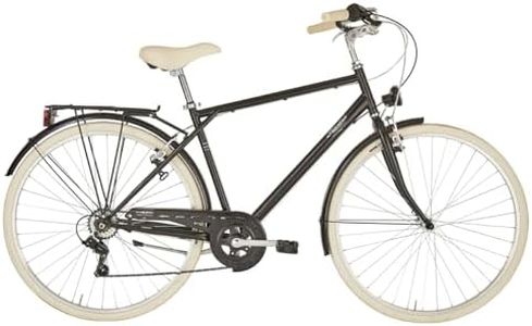 Alpina Bike Sharin - Bicicleta para Hombre, 55 cm, Color Negro