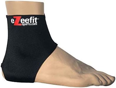 eZeefit Ankle Booties - Ultrathin Black - Blister Protection and Skate Support - Suitable for All Active Sports (XS)