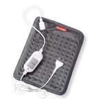Dr.Ortho Orthopaedic Electric Heating Belt with 3 Levels of Temperature Control,Lower Back Heat Therapy Waist Wrap,Pain Relief of Abdominal,Stomach,Lumbar,Muscle,Knee,Shoulder,Neck and Cramps,Grey