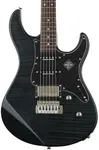 Yamaha 6 String Solid-Body Electric Guitar, Right, Translucent Black (PAC612VIIFM TBL)