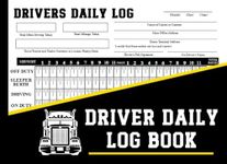 Driver Daily Log Book: Driver Daily Log Sheets for Truckers, 120 Carbonless Pages 8.25" x 6"