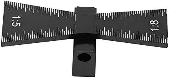 Dovetail Marking Jig, Woodworking Dovetail Marker Wood Joints Gauge Tool with Scale, Featuring 1:5 and 1:8 Slopes