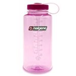 Nalgene Sustain Tritan BPA-Free Water Bottle Made with Material Derived from 50% Plastic Waste, 32 OZ, Wide Mouth, Cosmo