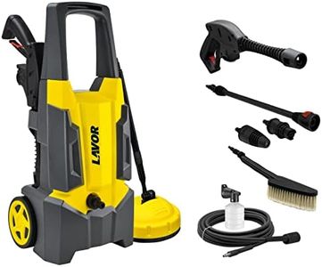 LAVOR Idropulitrice ad acqua fredda DIVE PLUS 135 con Accessorio Lavapatio e Spazzola Fissa, Pressione massima 135 bar, Portata massima 420 litri ora, Motore 1900 Watt