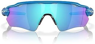 Oakley OO9208 Radar EV Path Sunglasses, Matte Sapphire/Prizm Sapphire Polarized, 38 mm