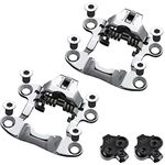 VENZO Convert Peloton Pedals to Dual Function - Compatible with Shimano SPD Adaptor Converter & Look Delta - for Peloton Bike and Bike + Pedals Add On ONLY (Pedals Not Included)