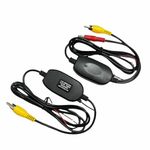 Epronic 2.4 GHz Wireless RCA Transmitter & Receiver Kit for Car Rear View Camera Monitor Wireless Adapter for Car Backup Camera Wireless 12V Video Transmitter