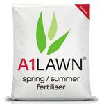 A1 Lawn Ultimate Spring Summer Lawn Fertiliser, 10kg (280m2) - [10-4-4] Nitrogen Rich Feed with Potassium & Phosphorous - UK Professional Grade to Boost Your Lawn & After Colder Months