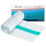 Tattoo Aftercare Waterproof Bandage - 6in x11yd Transparent Film Roll Dressing - Breathable Stretch Adhesive Second Skin - Healing & Protective Hygienic Wrap For Tattoo and Medical Use