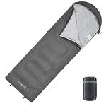 KingCamp Sleeping Bag 3 Season- Lightweight Waterproof Camping Sleeping Bags Indoor & Outdoor Use for Adults for Camping with Compression Sack