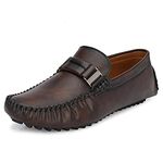 Prolific Men's Casual Style Drving Loafer Shoes (Size UK 6-13) Brown