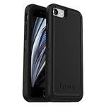 OtterBox iPhone SE 3rd & 2nd Gen, iPhone 8 & iPhone 7 (not compatible with Plus sized models) Commuter Series Case - BLACK, slim & tough, pocket-friendly, with port protection