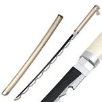 Anime Samurai Cosplay Sword,Demon Slayer,Hashibira Inosuke,Bamboo Blade Katana,About 104CM,For Role Playing and Collection