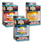 Wicked Mega Bounce XTR | The World's Bounciest High Bounce Ball | 85% Bounce Rate (Random - Blue/Red/Yellow)