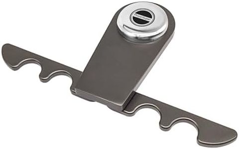 MoyanSuper Portable Pool Stick Holder - 4-Cue Weighted Claw Holder for Billiard Table, Grey