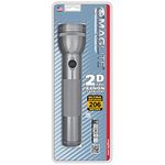 MAGLITE S2D096 Heavy-Duty 2-D Cell Flashlight (Gray)