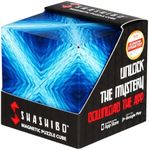 Shashibo Sensory Fidget Toy for Adults & Kids, Stress Relief Fidget Toy for Adults, Teens & Kids, Cool Fidget Toys for Desk, Classroom Must Have, Sensory Shape Shifting Cube, 100+ Possible Shapes