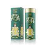 TWG Tea | Emperor Pu-Erh Tea | Loose Leaf Black Tea | Strong & Earthy | Haute Couture Tin, 100g | Gift Set