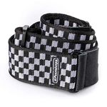 Dunlop Guitar Strap Classic Check Black and White D38-31BK