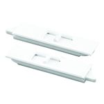 Prime-Line Products F 2734 Window Mortise Tilt Latch, 1 Pair, White