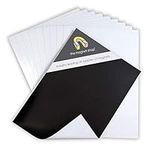 The Magnet Shop Magnetic Photo Paper - A4 Size with Matt Effect Finish for Home and Office Printers - 10 Pack