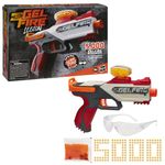 Nerf Pro Gelfire Legion Spring Action Blaster, 5000 Gelfire Rounds, 130 Round Hopper, Protective Eyewear, Slam Fire, Ages 14 & Up