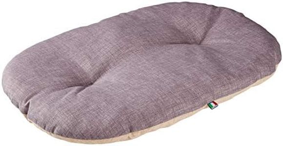 Kerbl Liegekissen Loneta (Farbe Beige/Grau, L x B x H 82 x 57 x 8 cm, Hundekissen, beidseitig verwendbar) 80356