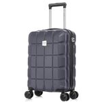 ATX Luggage 55x36x20cm Cabin Suitcase Super Lightweight Small Suitcase Approved for 100+ Airlines Including EasyJet, Ryanair, British Airways & Virgin Atlantic (Morrocan Blue, 21Inches, 33Liter)