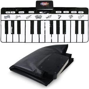 Giant Floor Piano Play Mat, Dance Floor Keyboard for 3-5 Years Old Gifts, Kid’s Music Instrument with 8 Musical Sounds, 24 Keys and 4 Play Modes