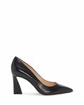 Vince Camuto Women's Thanley Shoe Blk Blk Wht/Bby Shp/Glos, Size 6