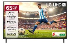 LG 164 cm (65 inches) U8 AI Series 4K Ultra HD (3840 x 2160) Smart webOS LED TV 65UA82006LA 2025
