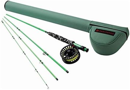 Redington Fly Fishing Combo Kit 580-4 Minnow Outfit with Crosswater Reel 5 Wt 8-Foot 4pc