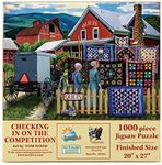 SUNSOUT INC Checking in on The Competition 1000 pc Jigsaw Puzzle 28564