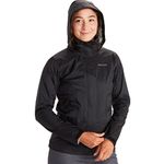 MARMOT Women’s PreCip Rain Jacket | Lightweight, Waterproof, Black, X-Small