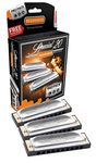 Hohner 3P560BX Special 20 Harmonica 3 piece Pro Pack keys of G,C,A