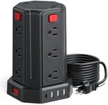 Power Strip Surge Protector, 10 Ft 