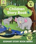 Edsmart Children Story Book 4 for 2-6 years old [32 pages], 10 kids stories with attractive pictures| kids stories on friendship, road safety, nature, Panchatantra stories , Tenali rama and more