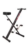 Easy Fit Foldable Stationary Exercise Bike - Matt Black