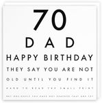Hunts England - Dad 70th Funny Birt