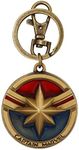 Captain Marvel Logo Pewter Key Ring
