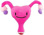 Attatoy Plush Uterus - Ivy The Uterus - Stuffed Toy, 12-Inch After Surgery Pal, Hysterectomy, Endometriosis, Fallopian Tubes, Ovaries