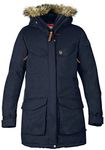 Fjallraven Women's Nuuk Parka W Sport Jacket, Blue, XL UK