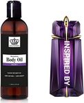 Jax of London 200ml Aliens Body Oil For Women, Inspired Body Oil, Moisturising Massage Oil For Skin, Body Oil For Dry Skin, Suitable For Massage, Firming, Stretch Marks, Aromatherapy, and Relaxation
