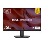 Dell SE2425HM 24"/60.96cm FHD Monitor, Ultra-Thin Bezels, 100Hz IPS Panel, 5 ms Response, Contrast 1000:1, Tilt Adjust, HDMI, VGA, Warranty 3 Years, Comfortview Plus, TÜV Rheinland 3-Star Eye Comfort